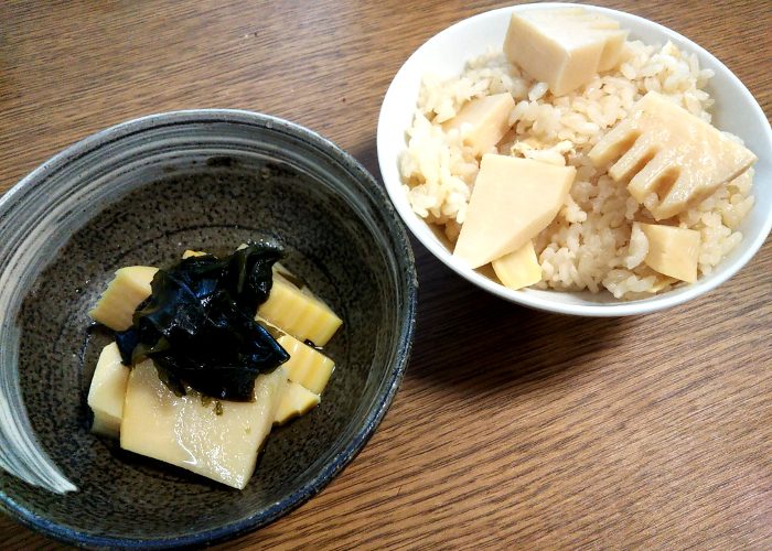 若竹煮とタケノコご飯 B級的 大阪グルメ生活