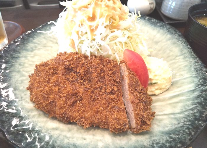 食べて応援ポタリング とんかつ あしみ 古川橋のとんかつ定食 B級的 大阪グルメ生活