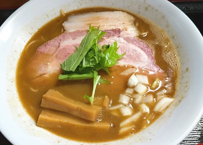 煮干し醤油ラーメン 麺や なないち 阪急茨木市駅 B級的 大阪グルメ生活