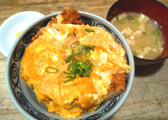 ふわとろ卵カツ丼小盛 710円 カツ丼 豊家 阪神尼崎 B級的 大阪グルメ生活